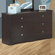 Nexera Pocono 6 Drawer Double Dresser in Espresso Laminate