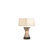 Nova Torque Table Lamp in Dark Brown