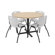 Regency Hospitality Four Chairs with Round Table