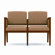 Lesro Amherst Two Seats with Open Arm