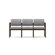 Lesro Lenox Three Seats with Wood Leg