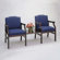 Lesro Madison Two Seats with Connecting Table