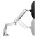 Workrite Ergonomics Ergonomics Poise Single Monitor Arm with C-Clamp and Grommet Mount