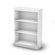South Shore Axess Three Shelf Bookcase in Pure White