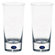 Orrefors Intermezzo Blue 11 oz. Tumbler Glass (Set of 2)