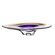 Kosta Boda Orchid 17" Round Platter