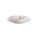 Kosta Boda Contrast White and Red Platter