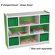 Brite Kids 8 Compartment Multi-Storage Unit
