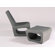 Quinze & Milan Jellyfish Rocking Side Chair and Ottoman