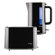 Prestige Eco Kettle and 2 Slice Toaster Set in Black