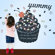 WallCandy Arts Cupcake Chalkboard