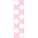 WallCandy Arts Polkda Dot Wallpaper in Pink and White