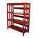 ORE Furniture 3 Tier Bookcase in Cherry