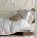 Blissliving Home 3 Piece Belgravia Duvet Set in White
