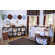 Brandee Danielle Minky Blue Chocolate Polka Dot 4 Piece Crib Bedding Set
