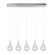 ET2 Larmes 5 Light Kitchen Island Pendant