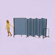 ScreenFlex Commercial Edition Nine Panel Portable Room Divider