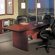 Mayline Group 8' Corsica Boat-Shaped Conference Table