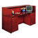 Mayline Group Luminary Reception Station with File Pedestals