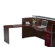 Mayline Group Napoli Reception Station with Universal ADA Return and B/B/F Pedestal