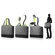 Menu Cool Bag in Grey / Lime