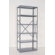 Republic Industrial Clip Open Shelving: Angle Post Units with 6 Shelf Frames; Starter Unit