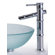 Kraus Clear 19mm thick Glass Vessel Sink and Bamboo Faucet