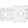 Kraus Stainless Steel 14.4" Bottom Grid for Kitchen Sink