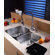 Kraus 32" Undermount 60/40 Double Bowl Kitchen Sink with 20" Faucet and Soap Dispenser