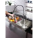 Kraus Farmhouse 36" Double Bowl Kitchen Sink with Faucet and Soap Dispenser