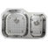 Kraus Kitchen Accessories 18" Stainless Steel Rinse Basket for Kitchen Sink in Chrome