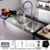 Kraus Farmhouse 36" Kitchen Sink with Faucet and Soap Dispenser