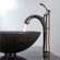 Kraus Callisto Glass Vessel Sink and Riviera Faucet
