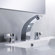 Kraus Bathroom Combos Widespread Waterfall Illusio Faucet with Double Handles