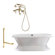 Giagni Wescott 72" Dual Tub with Wall Mount Faucet