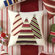 Eastern Accents Candy Cane Christmas Tree Decorative Pillow