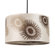 Lights Up! Meridian 1 Light Medium Drum Pendant