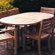 Three Birds Casual Camden Oval Extension Dining Table