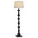 Pacific Coast Lighting Gallery Velocity Floor Lamp in Black with Brushed Gold
