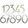 HouseArt 8" House Numbers