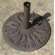 Galtech International 75 Pound European Design Cast Iron Umbrella Base