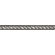 Shaw Floors Half Round Rope Tile Accent in Pewter