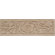 Shaw Floors Resin Floral Listello Tile Accent in Travertine
