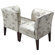 Stein World Accent Seating Corner Fabric Arm Chair