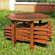 International Caravan Complete 5 Piece Dining Set