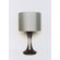 Babette Holland Twister Table Lamp in Smoke with Platinum Shade