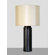 Babette Holland Midnight Matrix Table Lamp with Pebble Shade in Black and Silver