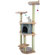 Armarkat 64" Classic Cat Tree in Blanched Almond