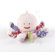 Baby Aspen "Mrs. Sock T. Pus" Plush Octopus with 4 Pairs of Socks in Pink