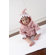 Baby Aspen "Let the Fin Begin" Shark Robe in Pink